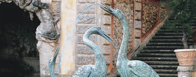 Bronze Bird Statues