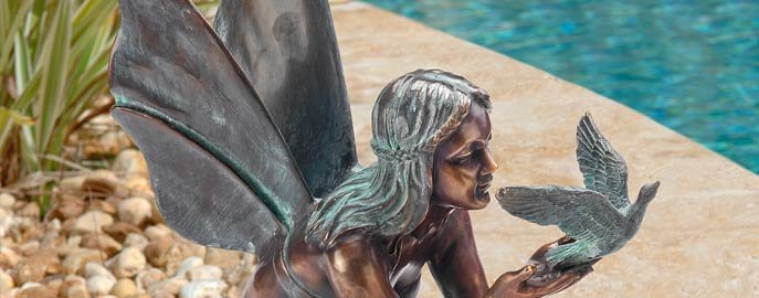 Bronze Angels, Fairies & Mermaids