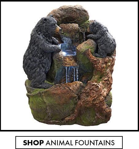 Link to shop Animal Water Fountains - Outdoor Fountains - Design Toscano