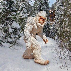 Abominable Snowman Yeti Statues