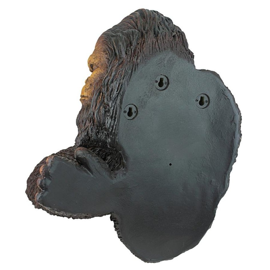 Design Toscano 15 in. H Bigfoot the Bashful Yeti Tree Sculpture