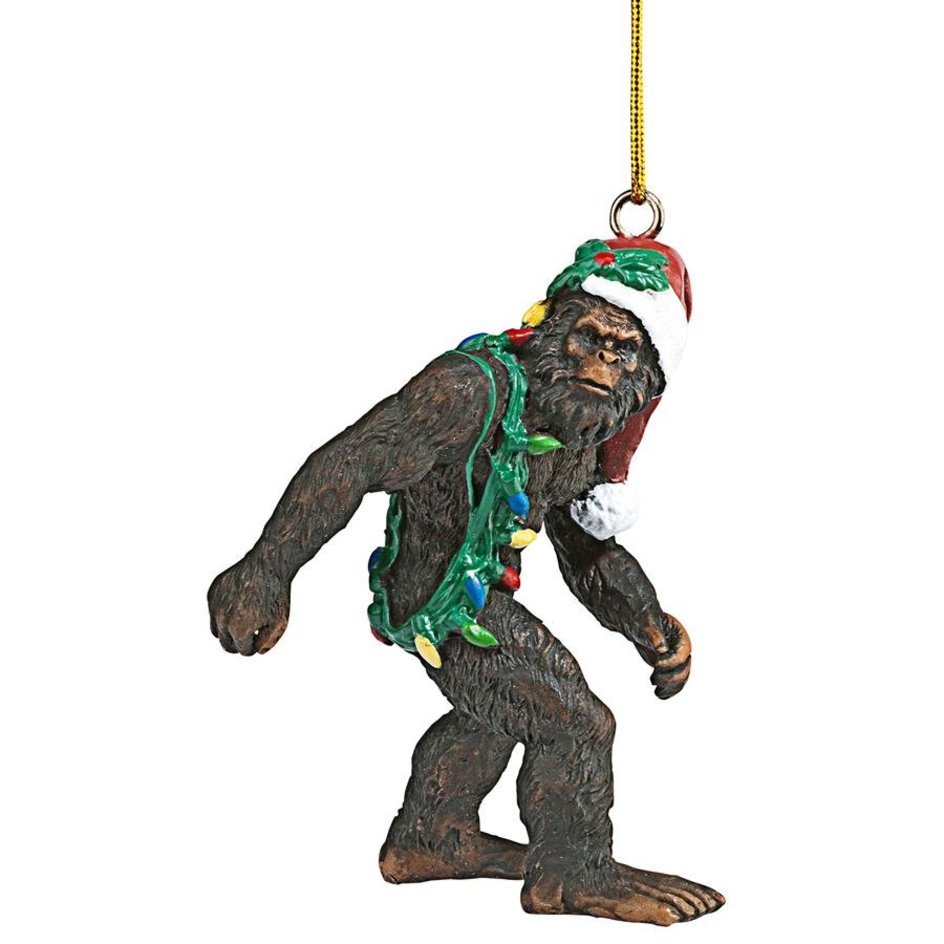 Epic Bigfoot Christmas Tree Ornament, Yeti Sasquatch Cryptid