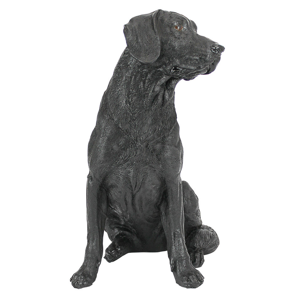 Black Labrador Retriever Statue - Design Toscano
