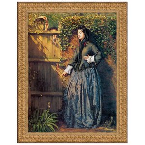 Broken Vows Framed Canvas Replica Painting: Large
