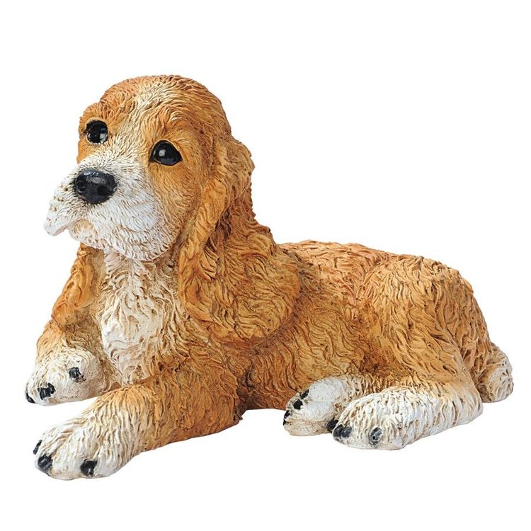 View larger image of Brown Cocker Spaniel Puppy Dog Statue