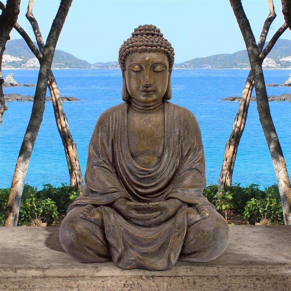 Meditating Buddha Statue - Design Toscano