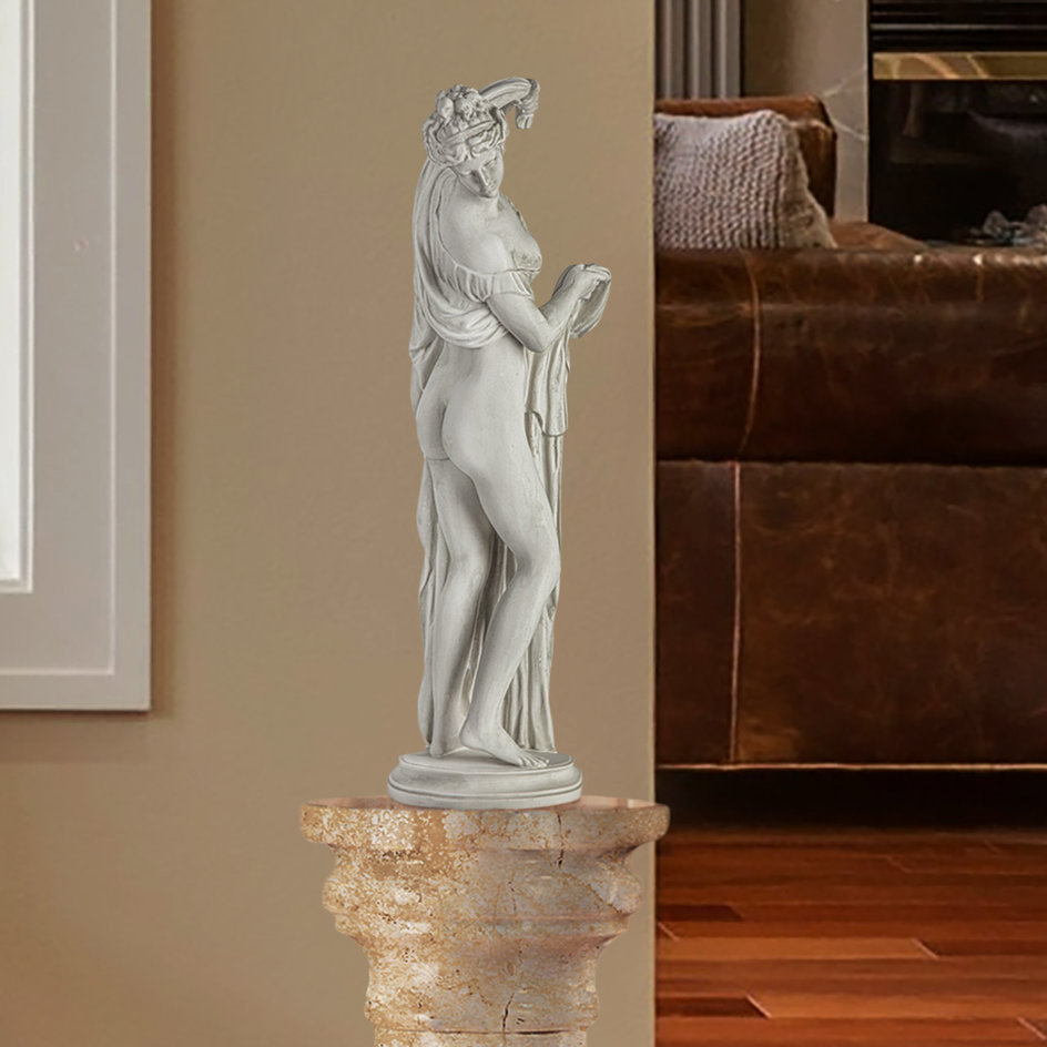 Design Toscano NG29769 Callipygian (Venus Kallipygos) Gallery Statue,  antique stone