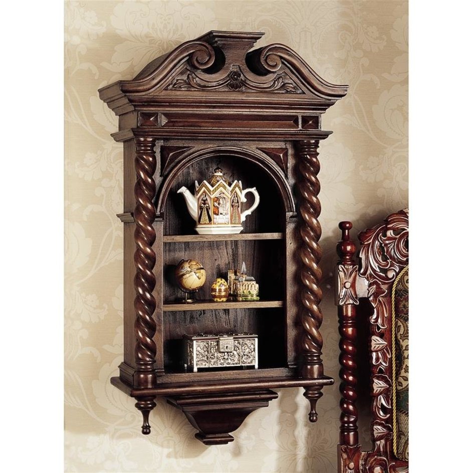 17th Century Antique Wall Cabinet