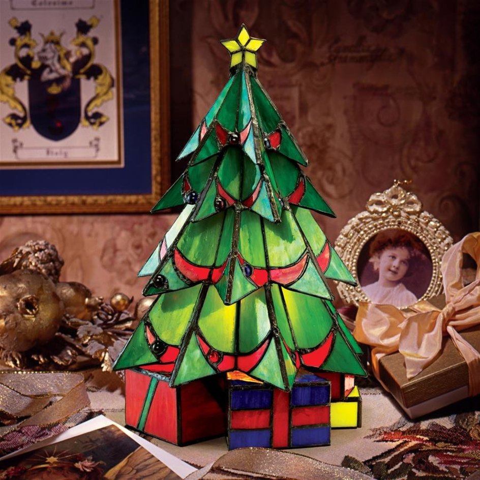 Elf blown glass Christmas tree decoration