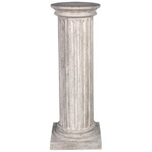 Classical Greek Fluted Plinth: Large