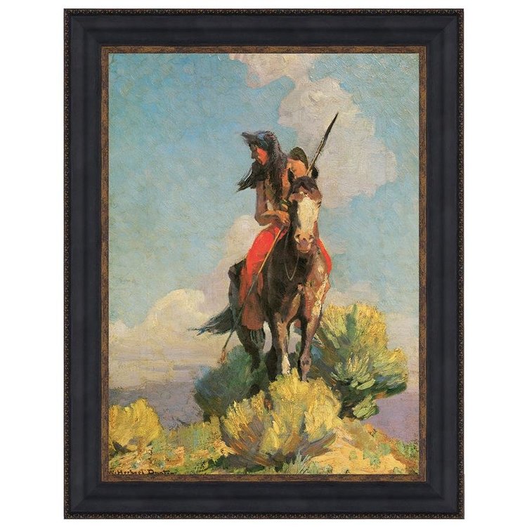 View larger image of Crow Outlier, 1896: Framed Canvas Replica Painting: Small