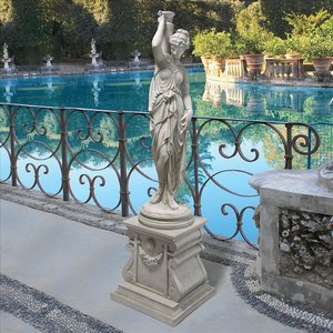 Dione the Divine Water Goddess Garden Statue