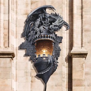 Dragon's Castle Lair Illumimated Wall Sconce