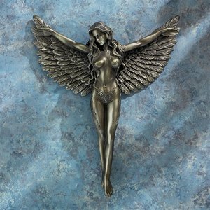 Spirit Dreamer Healing Angel Wall Sculpture