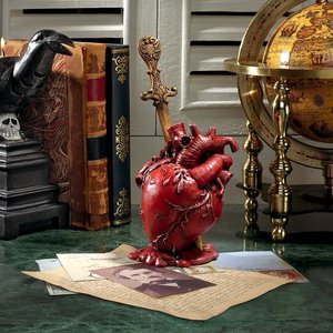 Edgar Allen Poe's Tell-Tale Heart Statue