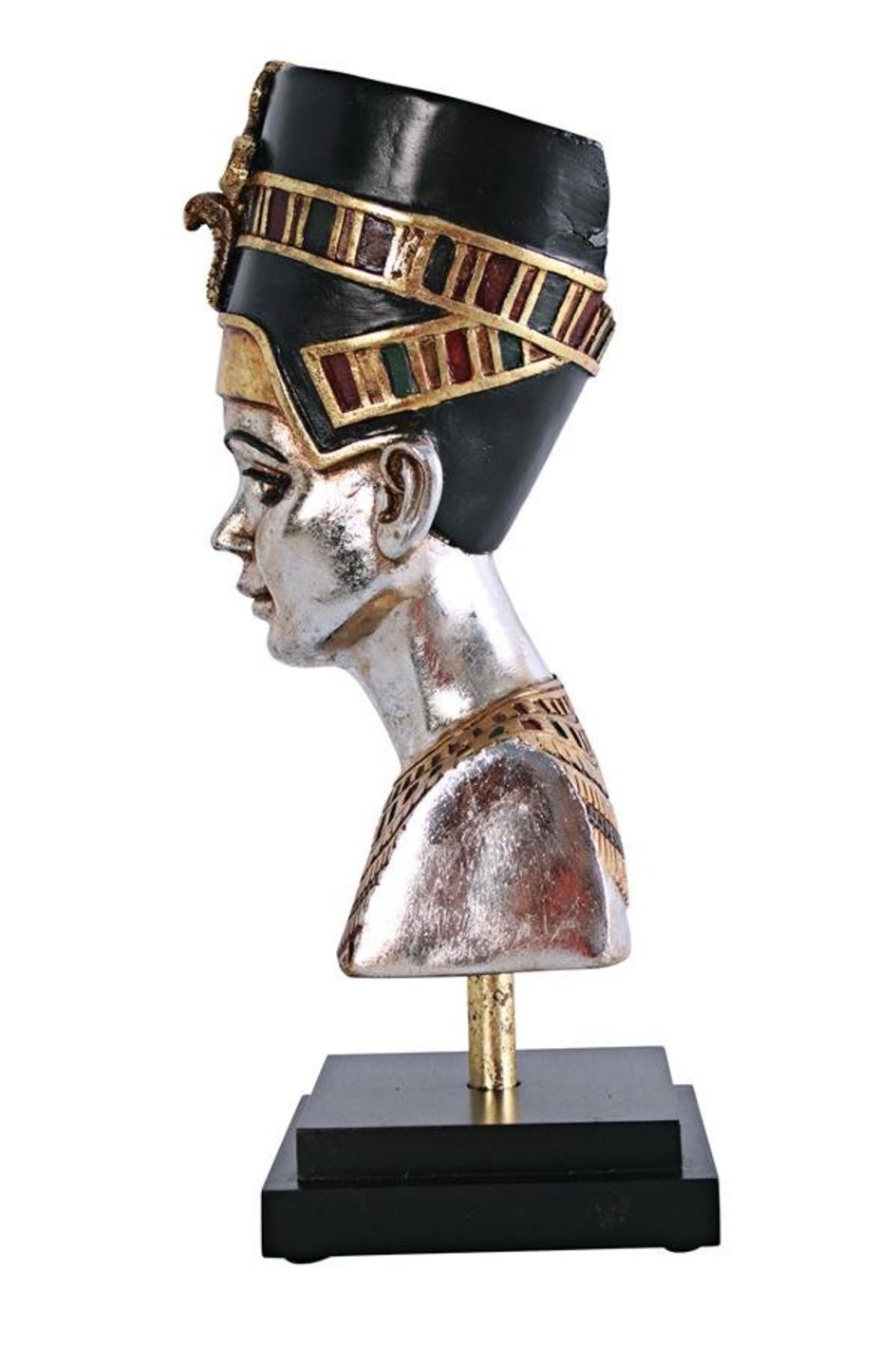 Egyptian Queen Nefertiti Statue on Museum Mount - NE437621