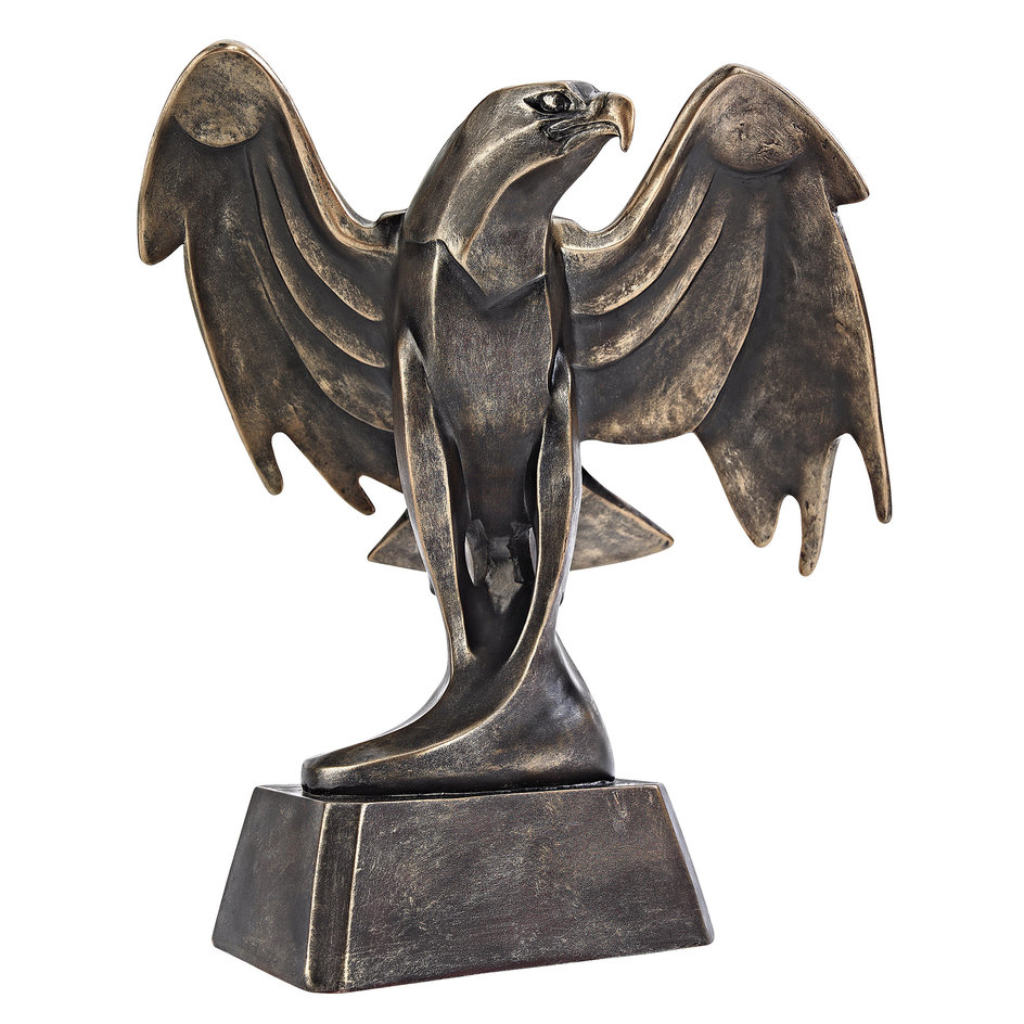 Forging Strength Art Deco Eagle Statue - QS7373 - Design Toscano