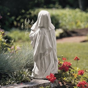 French Pleurant Weeper Statue: Large