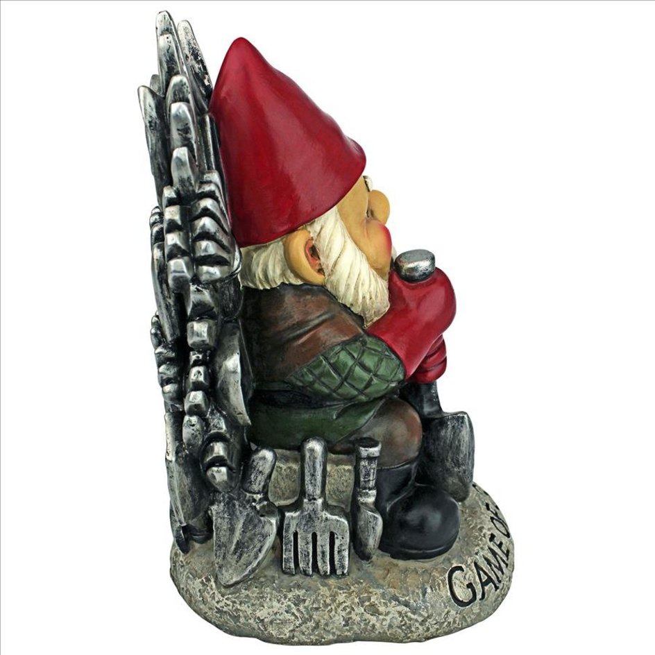 Game of Gnomes Garden Gnome Statue - Design Toscano