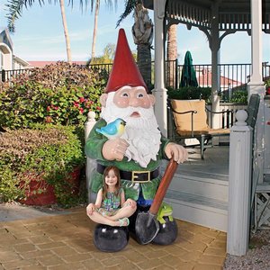 Gottfried the Giant's Bigger Brother Garden Gnome Statue: Colossal
