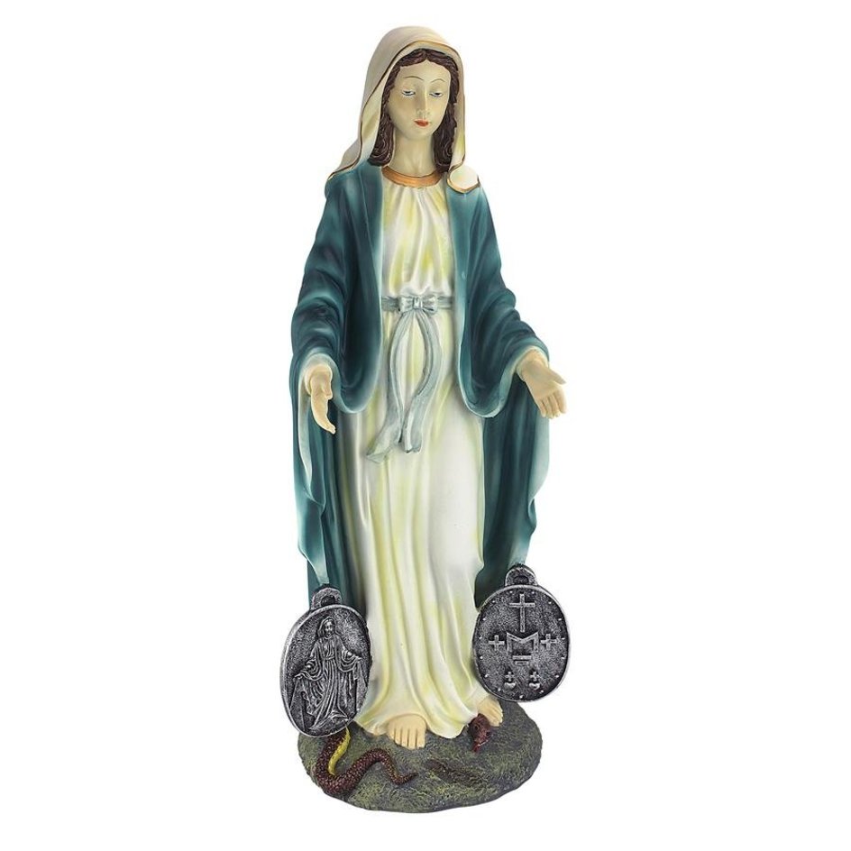 Design Toscano Blessed Virgin Mary Statue, Small 30.5 cm Figurin