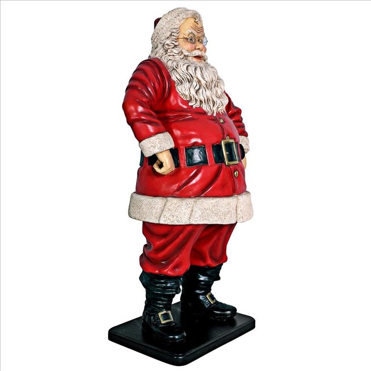 Life-Size Santa Claus Statue - Design Toscano