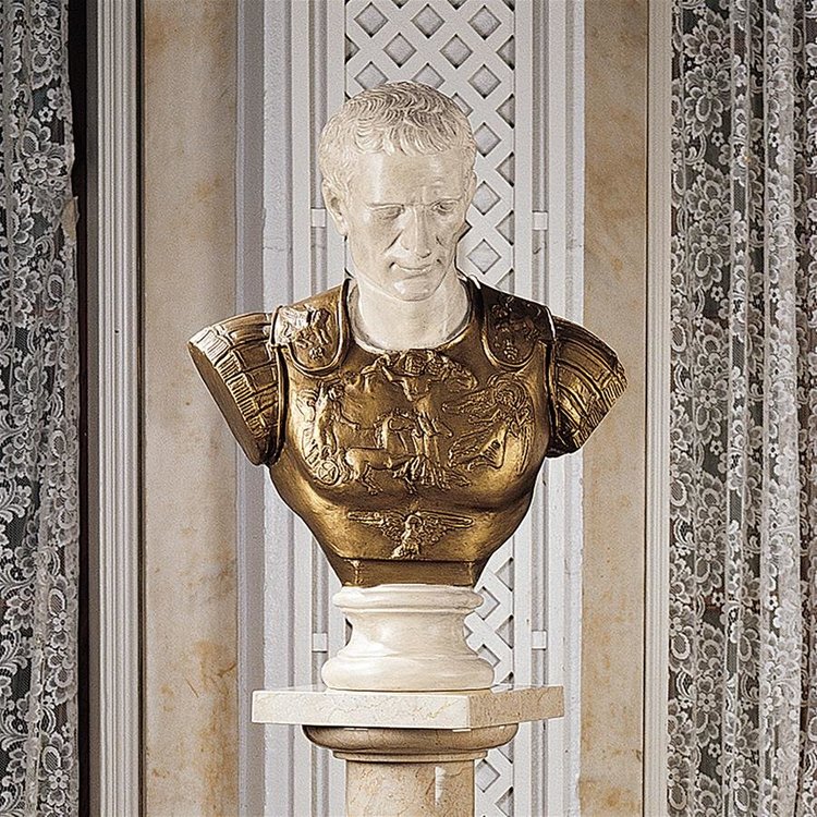 View larger image of Julius Caesar Roman Emperor Sculptural Bust