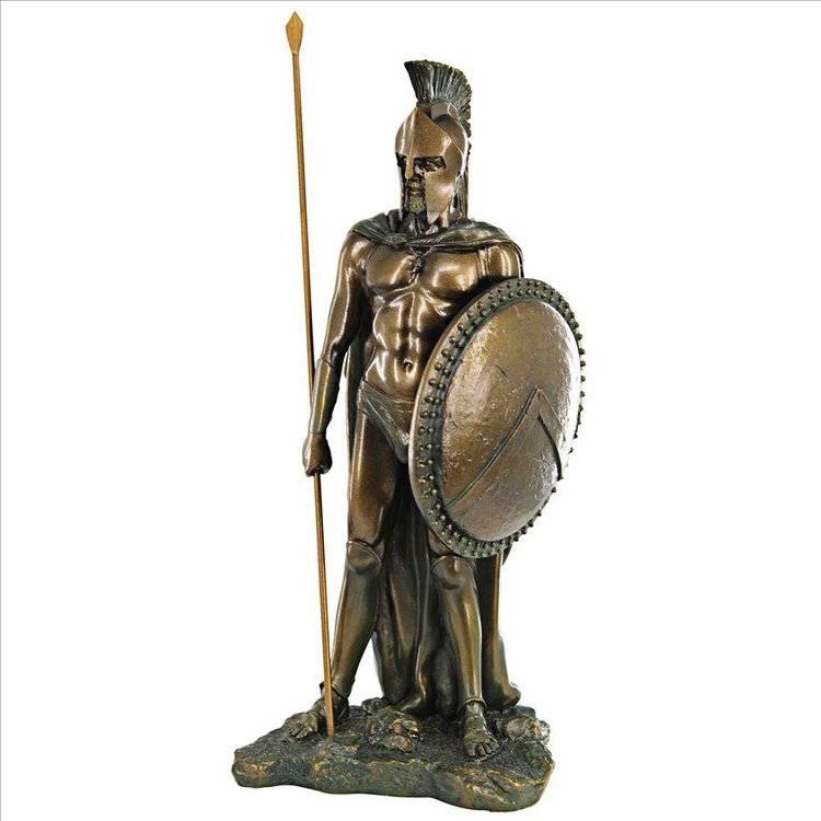 Legendary Spartan Warrior Statue - Design Toscano