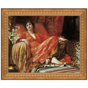 Leila (Passion), 1892: Framed Canvas Replica Painting