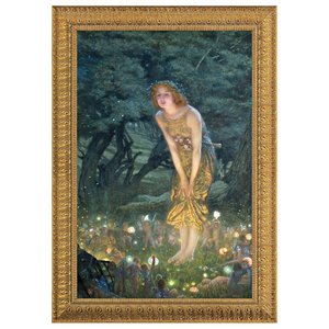 Midsummer Eve Framed Canvas Replica Painting: Small