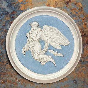 Night Angel Roundel Wall Sculpture