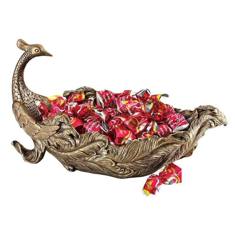 View larger image of Peacock's Plume Sculptural Bowl