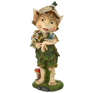 Pixie Perry Elfin Gnome Garden Statue
