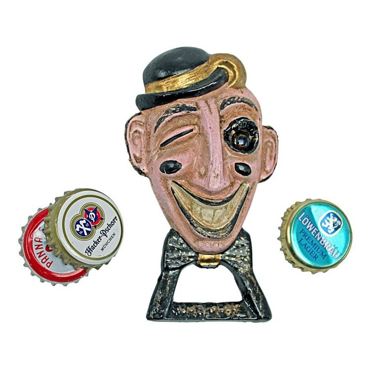 View larger image of Shiner, the Smart-aleck Cast Iron Bottle Opener