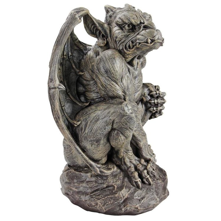 Silas the Sentry Gargoyle Sculpture - JE11211701 - Design Toscano