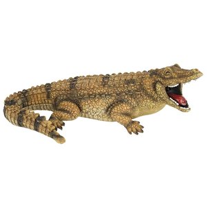 Striker the Alligator Spitter Piped Statues