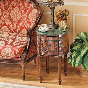 Classic wooden deals side table