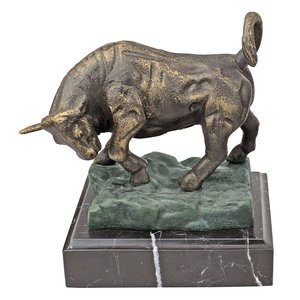 The Bull of Wall Street Cast Iron Statue