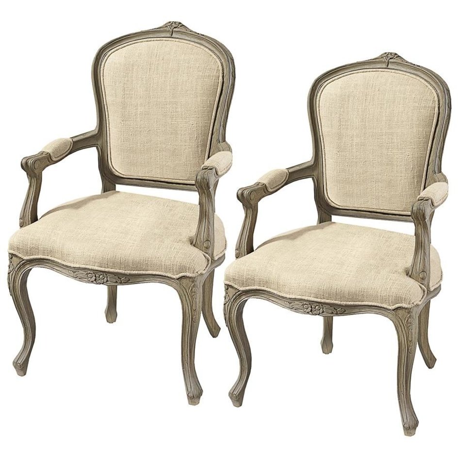 Design Toscano Louis XV Fauteuil De Bureau Chair