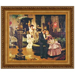 The Conversation Piece: Framed Canvas Replica Painting