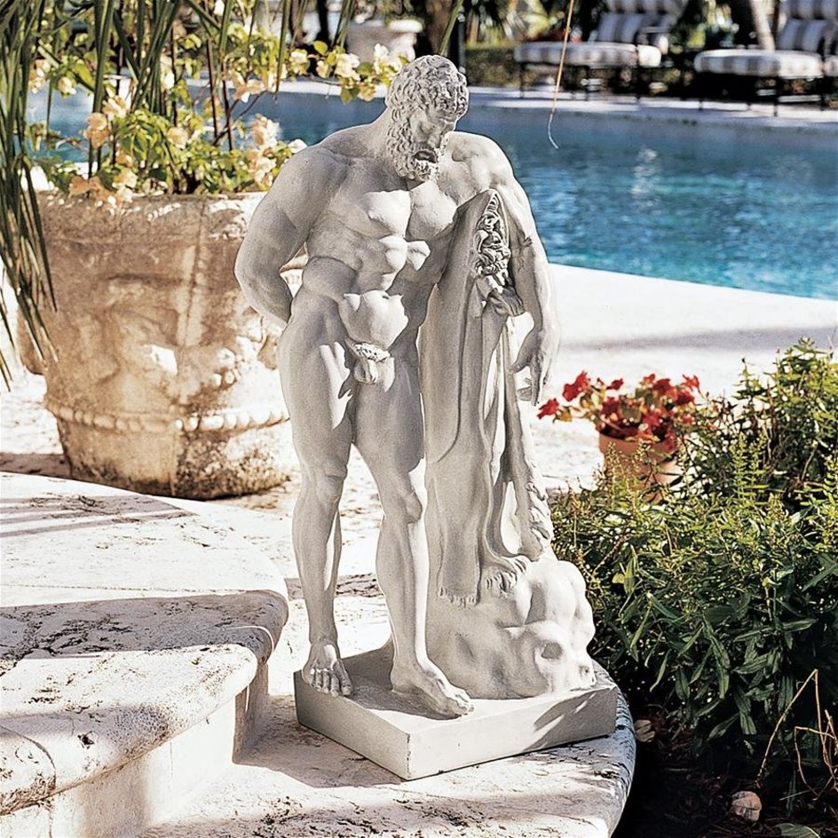 The Farnese Hercules Statue - Design Toscano