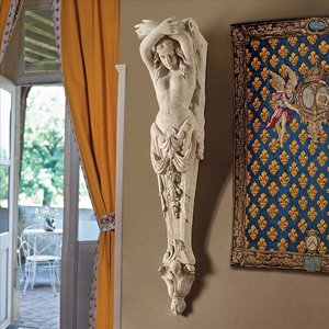 The Grand Boulevard, 9th Arrondissement Architectural Pilaster Wall Sculpture: Large