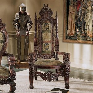 The Lord Raffles Lion Throne Chair