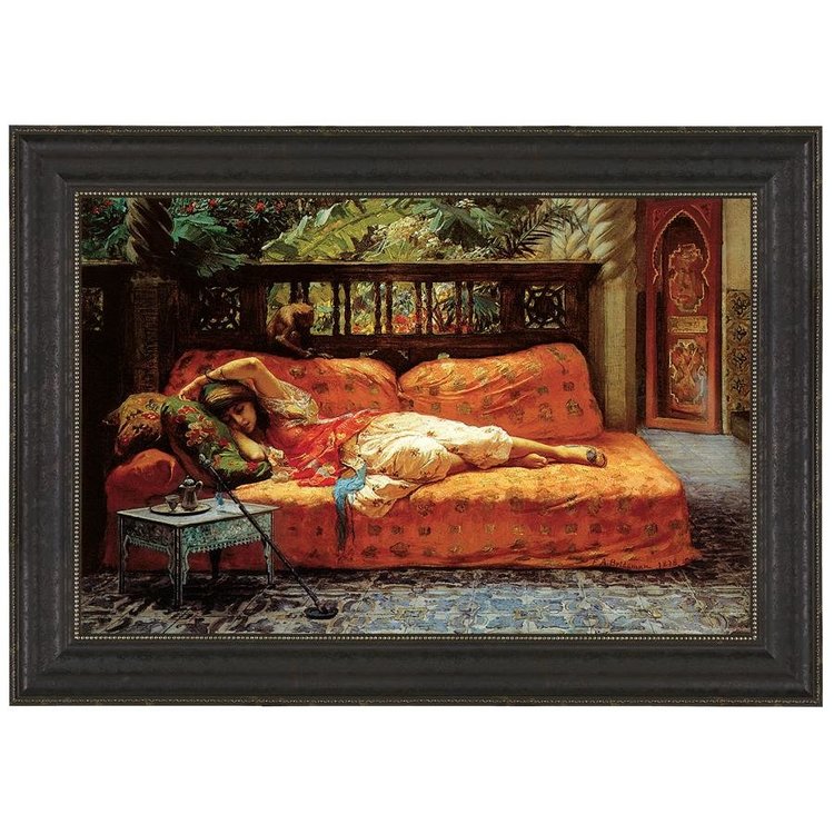 View larger image of Siesta (Afternoon in Dreams) Framed Canvas Replica Painting: Small