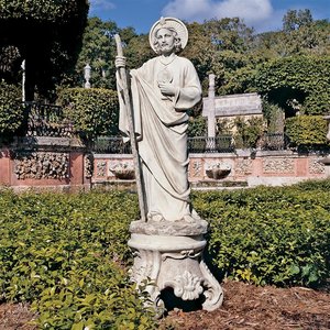 Saint Jude, Patron Saint of Hopeless Cases Garden Statue