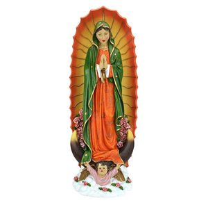 The Virgin of Guadalupe Religious Statue: Large