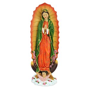 The Virgin of Guadalupe Religious Statue: Petite