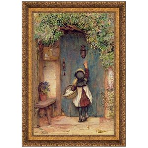 The Visitor: Framed Canvas Replica Painting