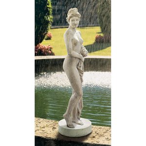 Venus Holding Apple Statue