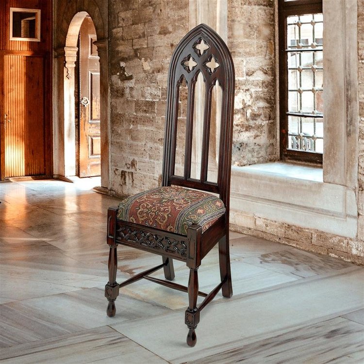 View larger image of Viollet-le-Duc Gothic Cathedral Side Chairs
